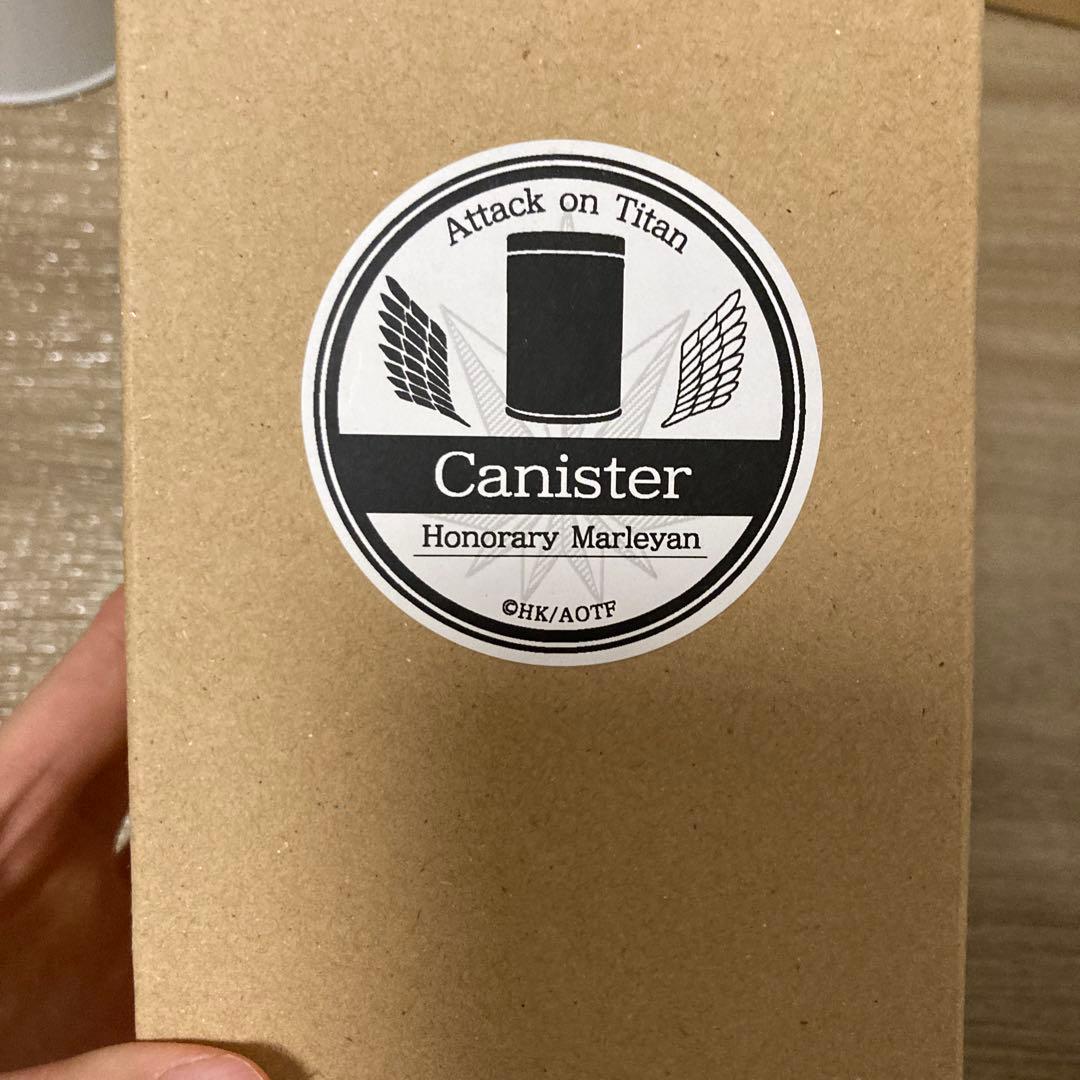【匿名配送】進撃の巨人のキャニスターセット