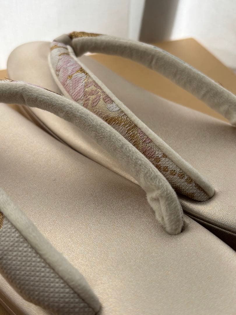 花柄和装用バッグと草履セット 成人式★