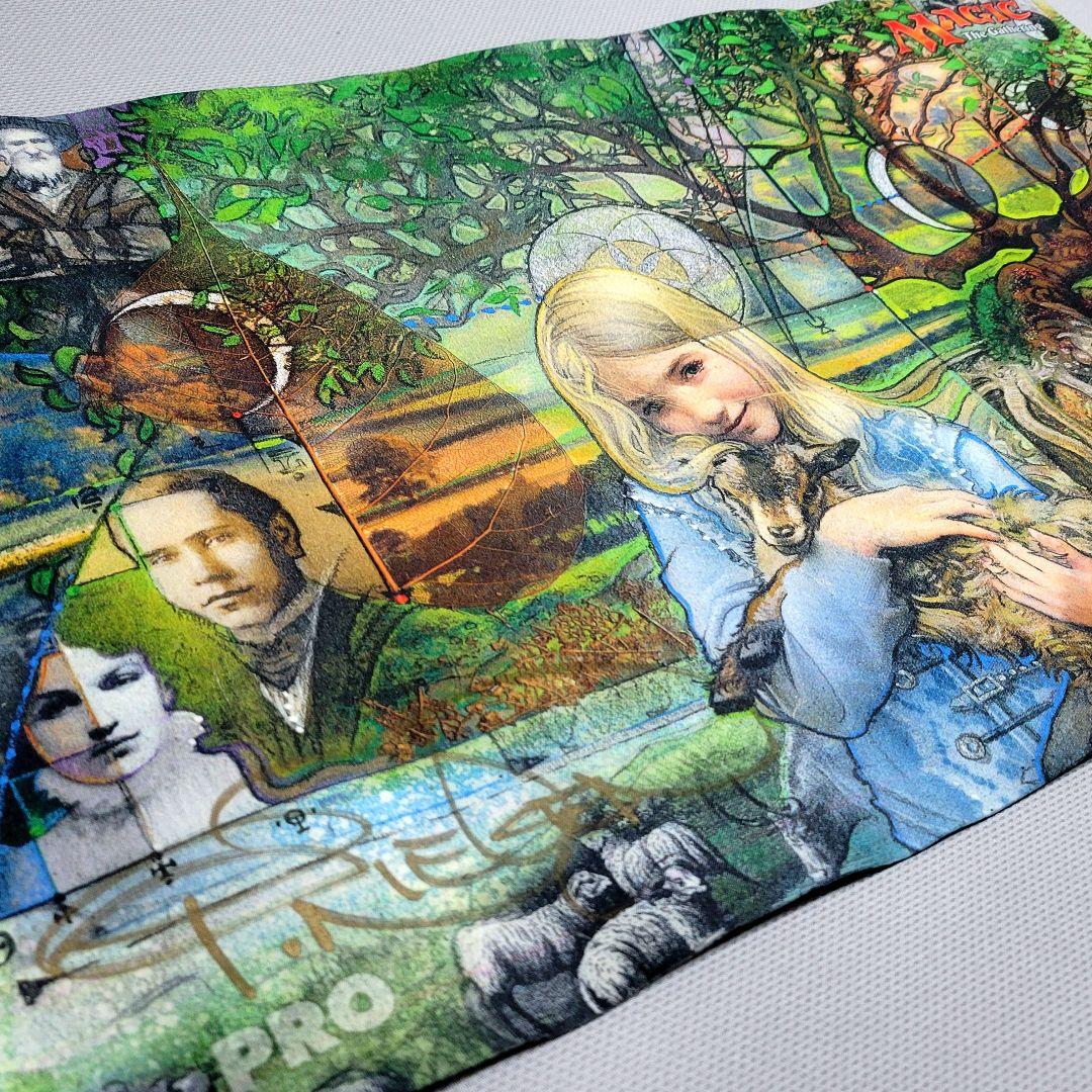 末裔の道 プレイマット Terese Nielsenサイン入り - メルカリ