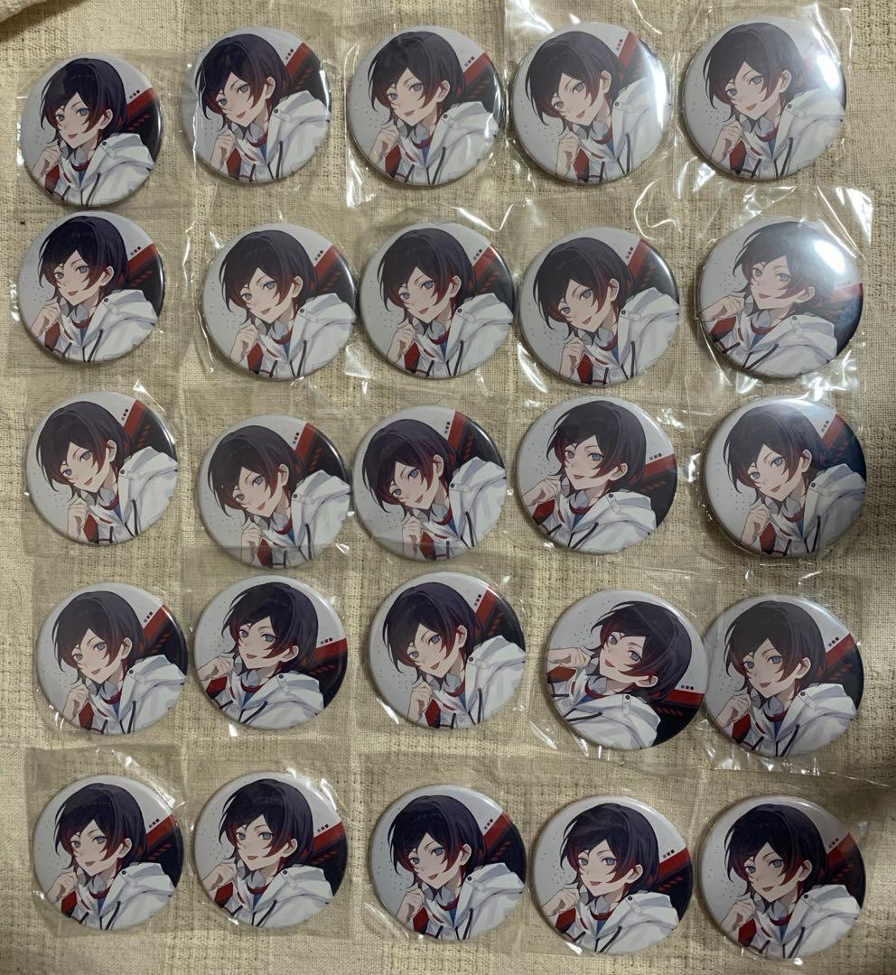 CR クレージーラクーン うるか 新ビジュアル 缶バッジ 25個セット