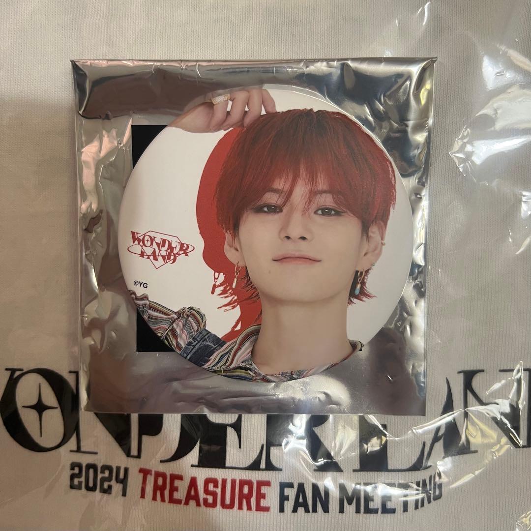 TREASURE Wonderland フォトT 顔Tシャツ 缶バッジ ヨシ - メルカリ