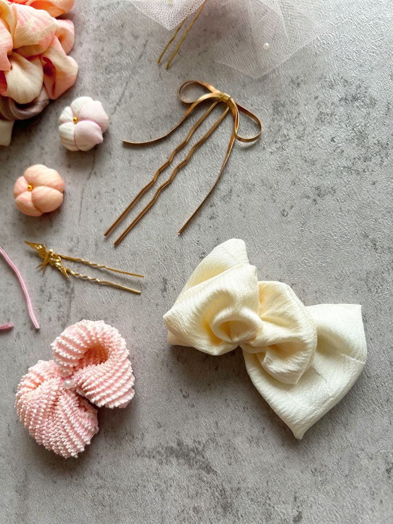 YURI様order♡ 七五三髪飾り　ヘッドドレス