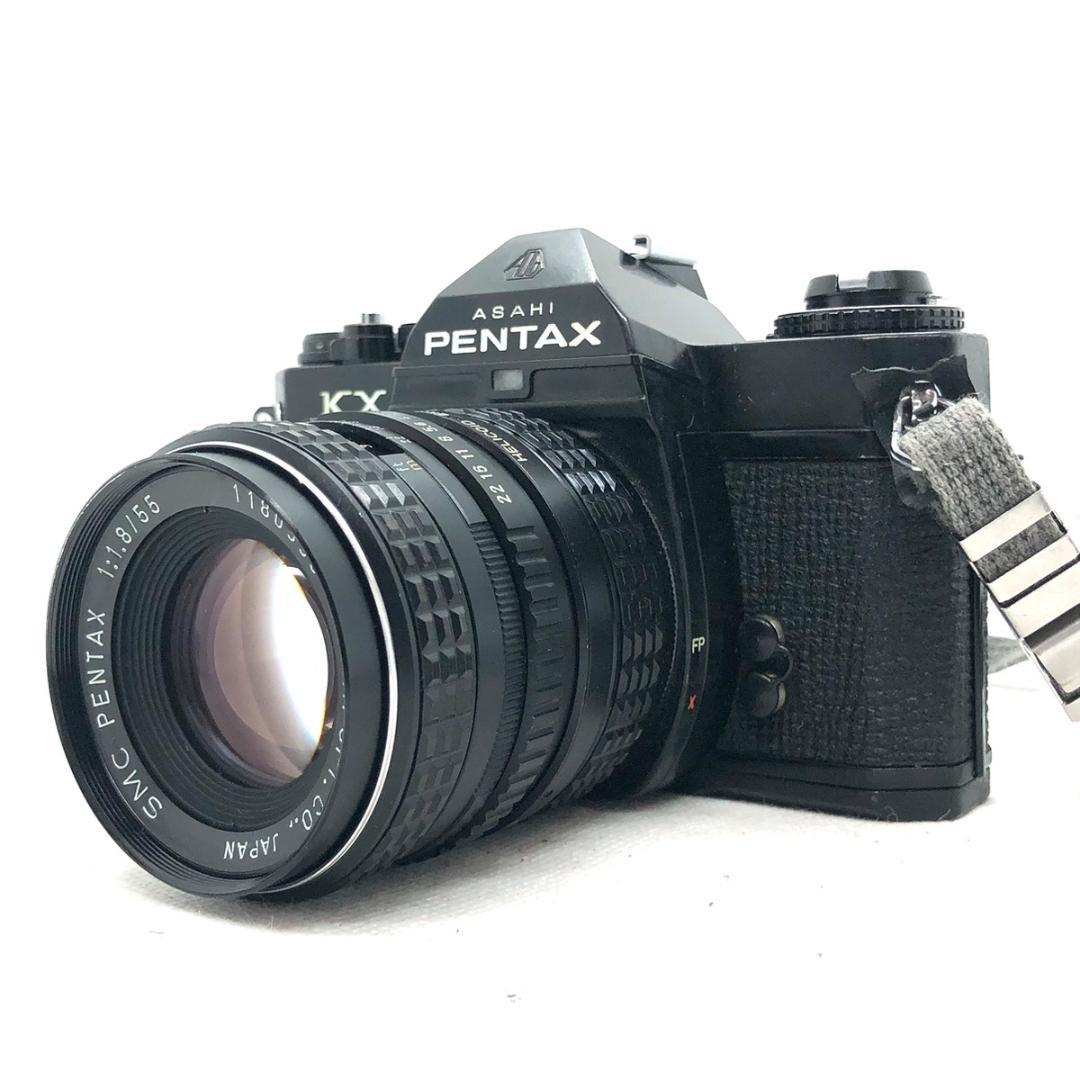 C6607】分解清掃済み！ PENTAX KX + SMC 55mm F1.8