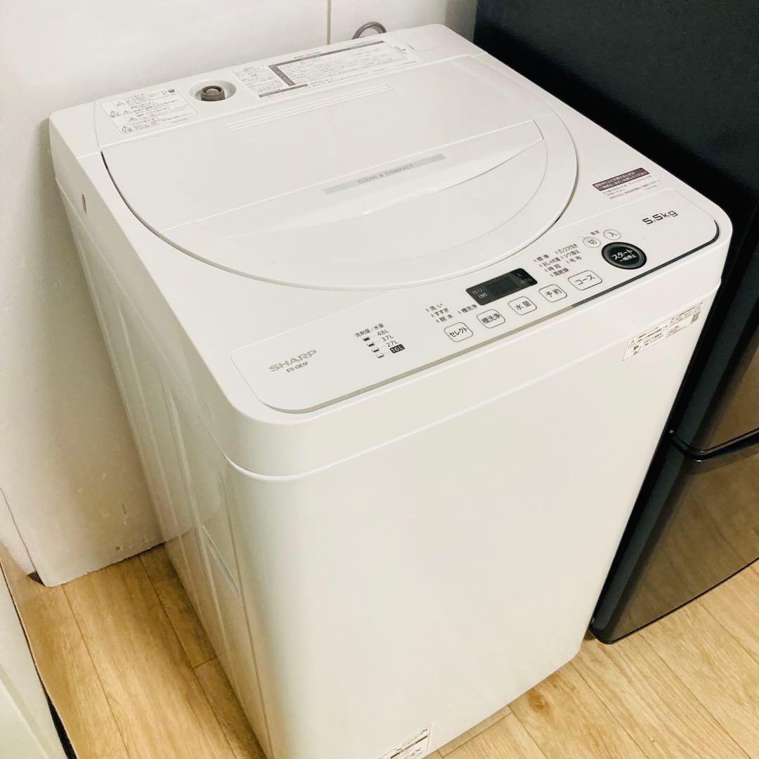 美品❗️パナソニックシャープ1人暮らし家電セット大阪、大阪近郊配送と設置無料M