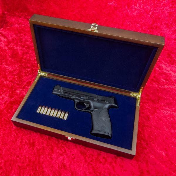S&W M&P 9L パフォーマンスセンター用 木製高級化粧箱　希少なワンオフ品
