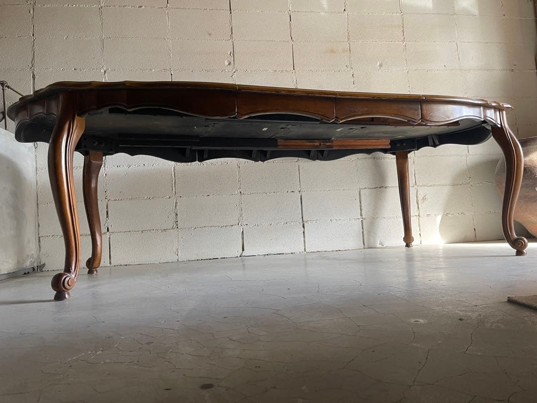 アンティーク　エクステンション ダイニングテーブル