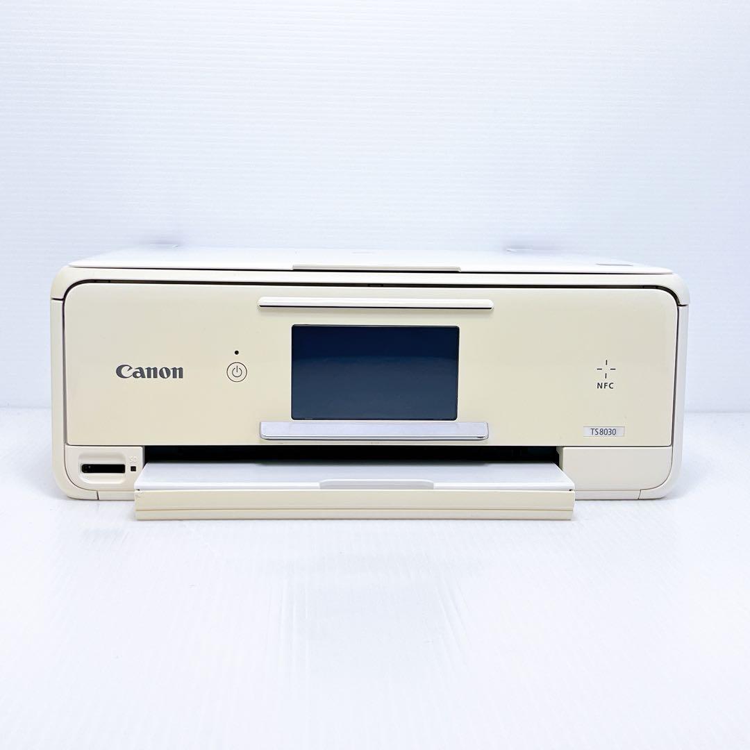 □印刷枚数極少□Canon TS8030 インクジェットプリンター キャノン