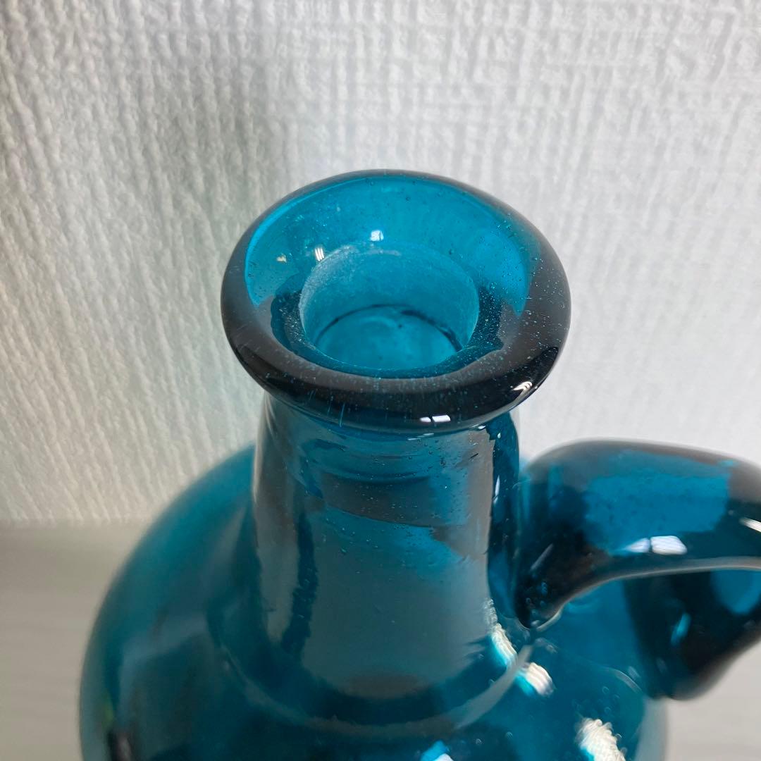 3【倉敷ガラス】小谷眞三 緑瓶 - メルカリ