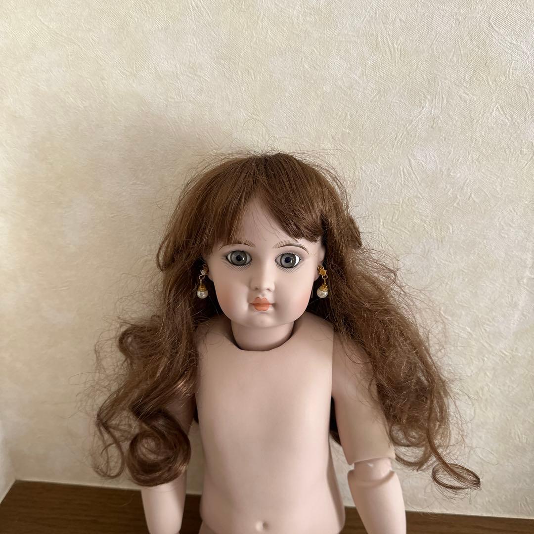 ビスクドール ウィッグ付き ドレス一式は付きません着用例