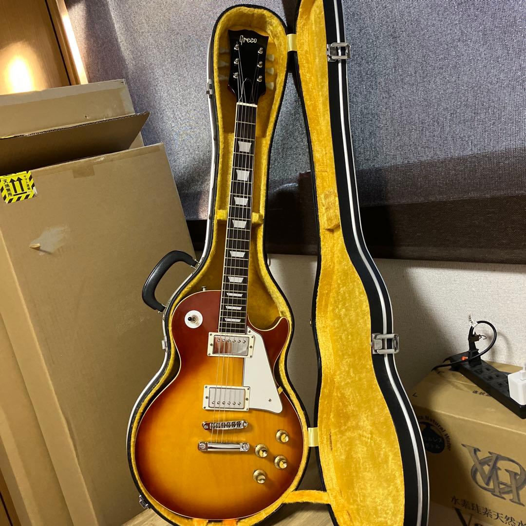 ジャパンビンテージ グレコ グネコ レスポール 音出OK 劇鳴 そこそこ美