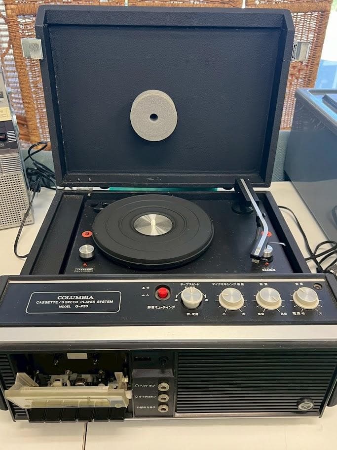 COLUMBIA G-20 カセットプレーヤー・レコードプレーヤー COLUMBIA