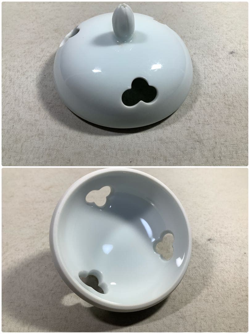 有田焼 白磁 香炉 井上萬二 現代作家