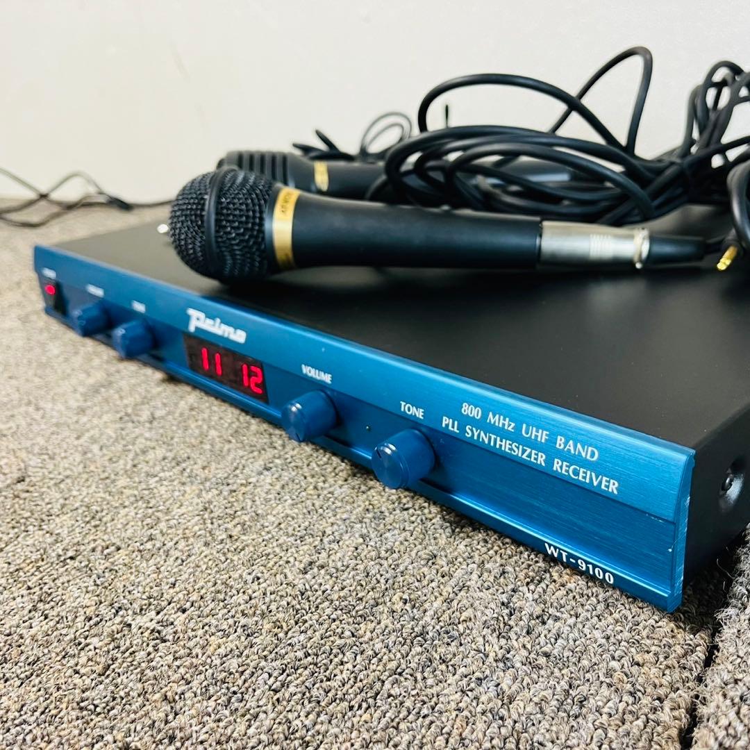 C6早い者勝ち✨Primo プリモ ワイヤレスマイクレシーバー マイク付き！