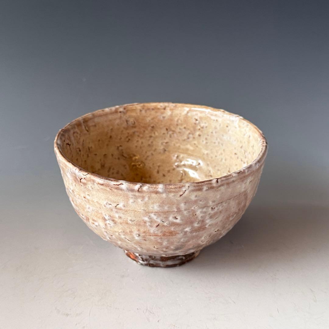 茶道具 萩焼 茶碗 岡田裕 共箱 抹茶 陶芸 薄茶 濃茶 稽古 茶会 はぎ