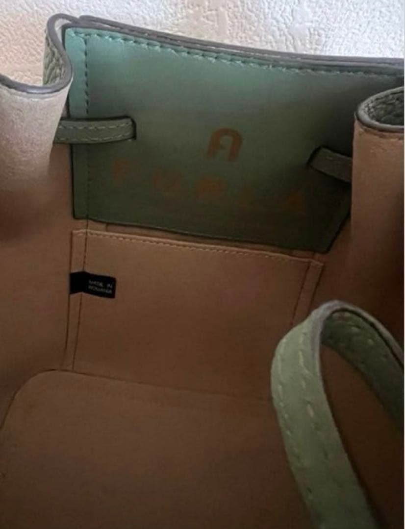 FURLA フルラ ミアステラ ショルダーバッグ 巾着 現行ロゴ