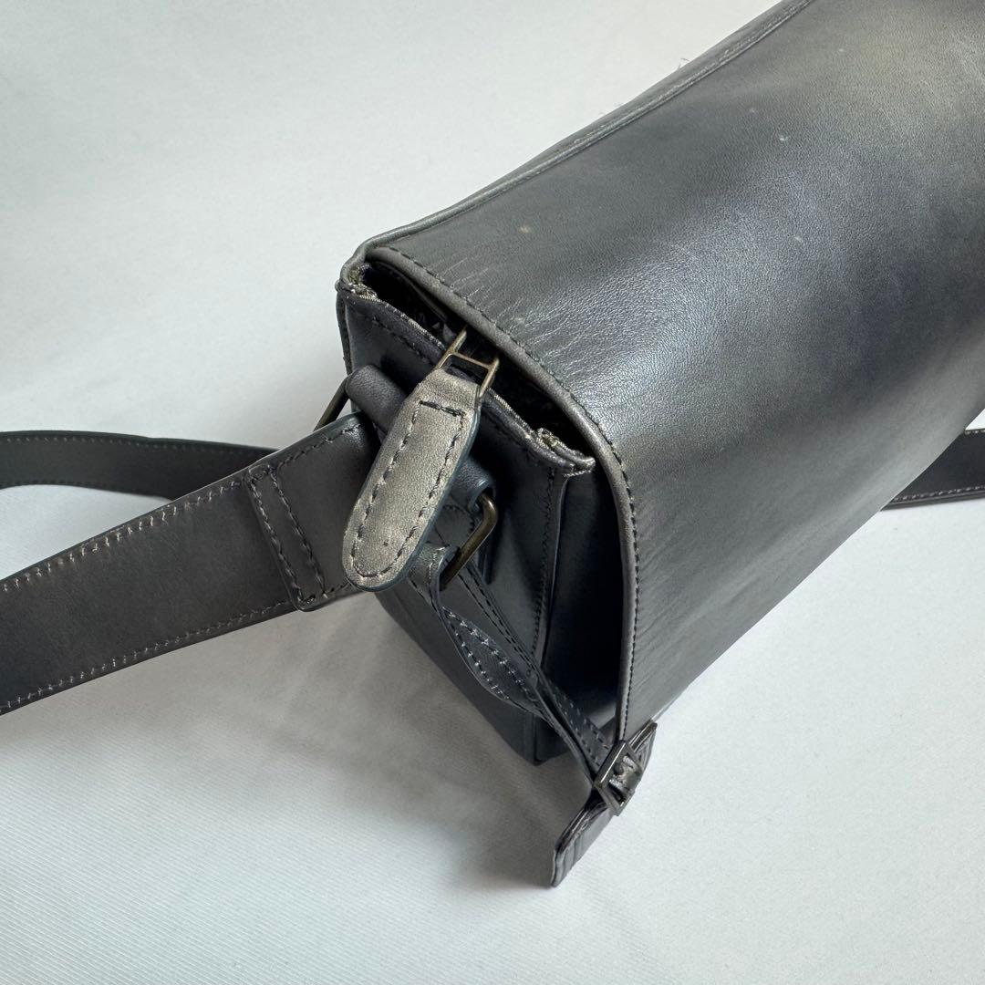 【MOTHERHOUSE】メッセンジャーバッグ　グレー　ビジネス