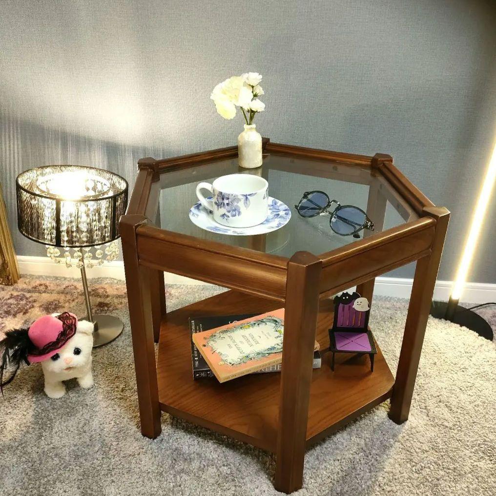 ACME Furniture アクメファニチャー ブルックスヘキサゴンテーブル