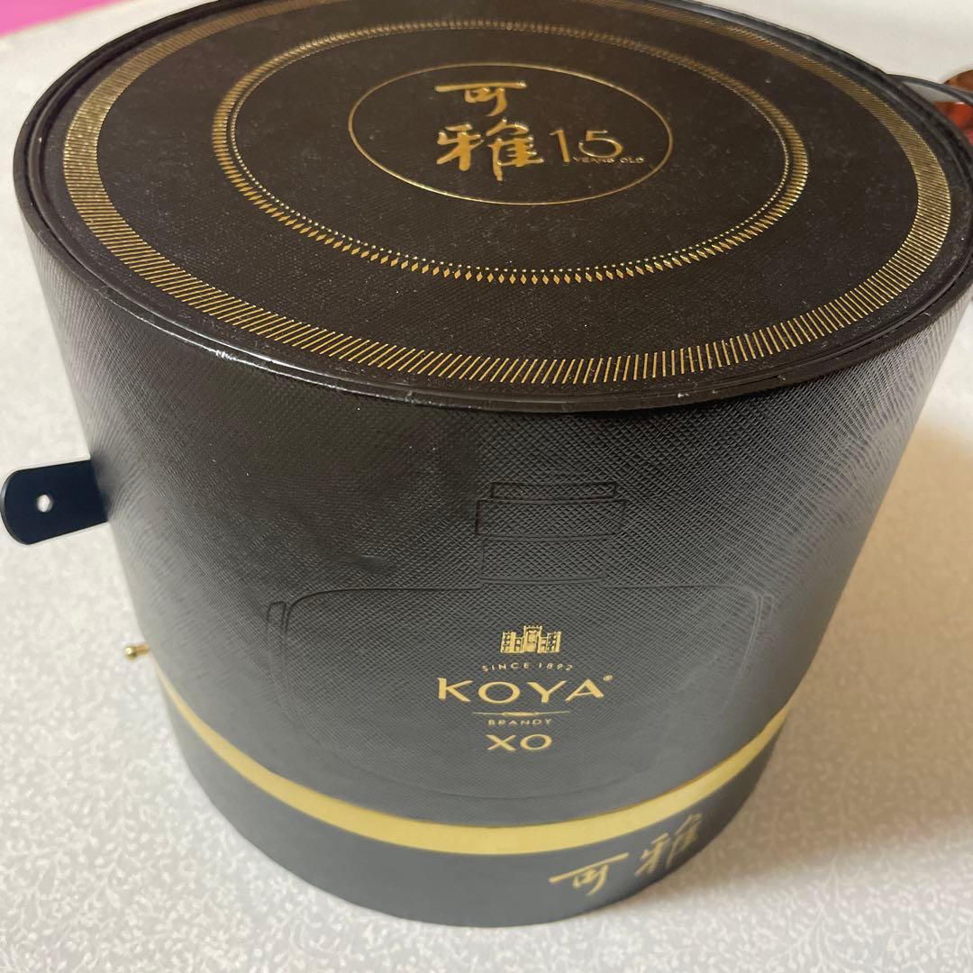 ブランデー KOYA XO 可雅15 箱いり - メルカリ