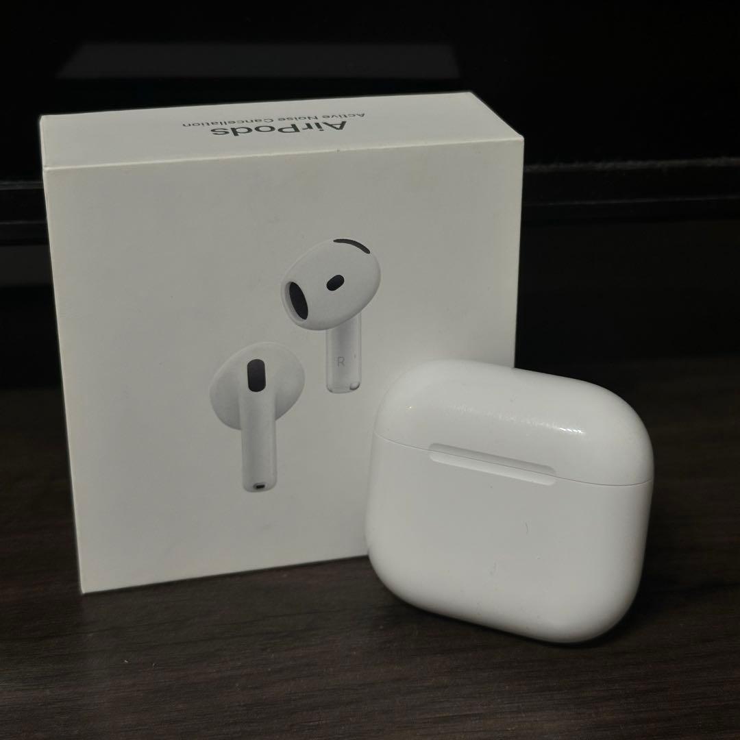 airpods 4 ノイズキャンセリング ケースのみ 箱付き - メルカリ