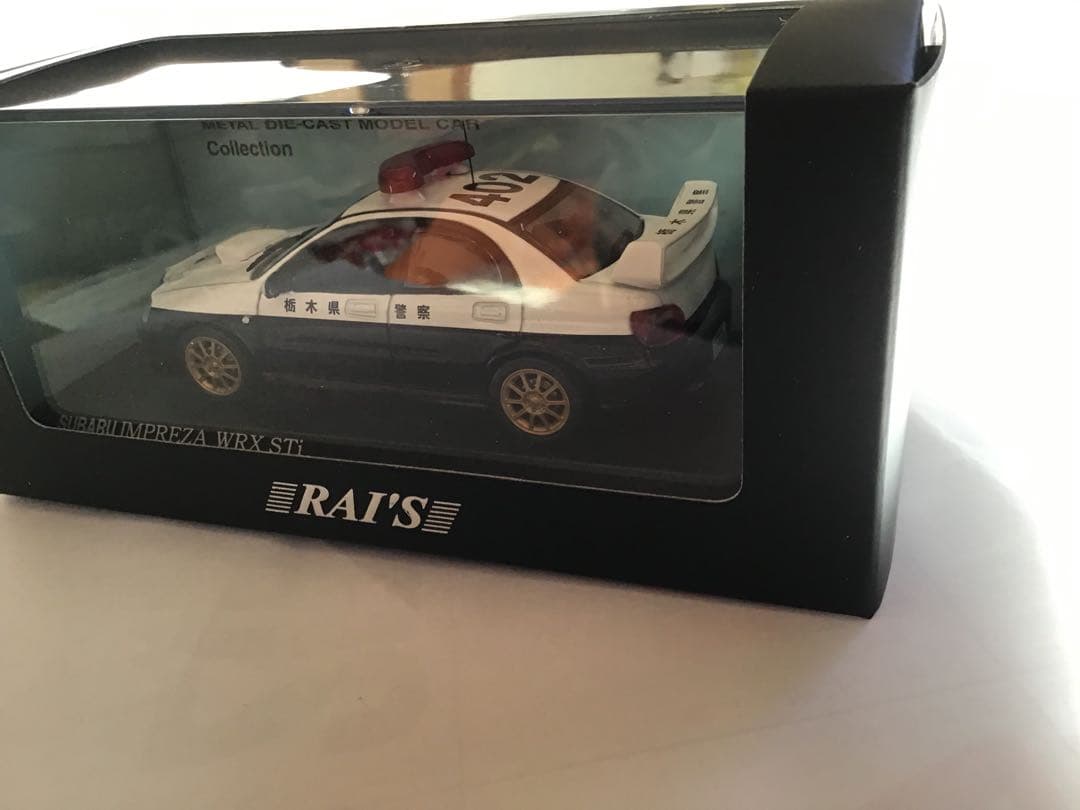 レイズ 1／43スバルインプレッサWRX STIパトロールカー栃木県警察2004