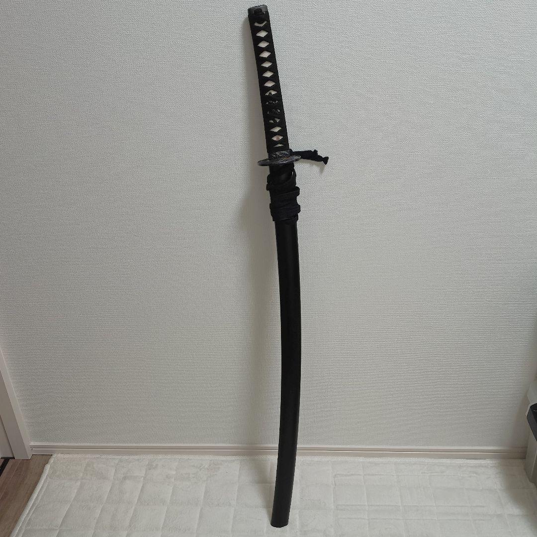 t20080107d.JPG 日本刀用鞘 鞘のみ 2尺4寸用 黒石目塗り