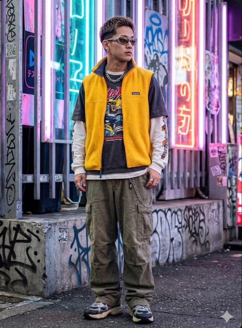 Patagonia USA製 シンチラ フリースベスト#405