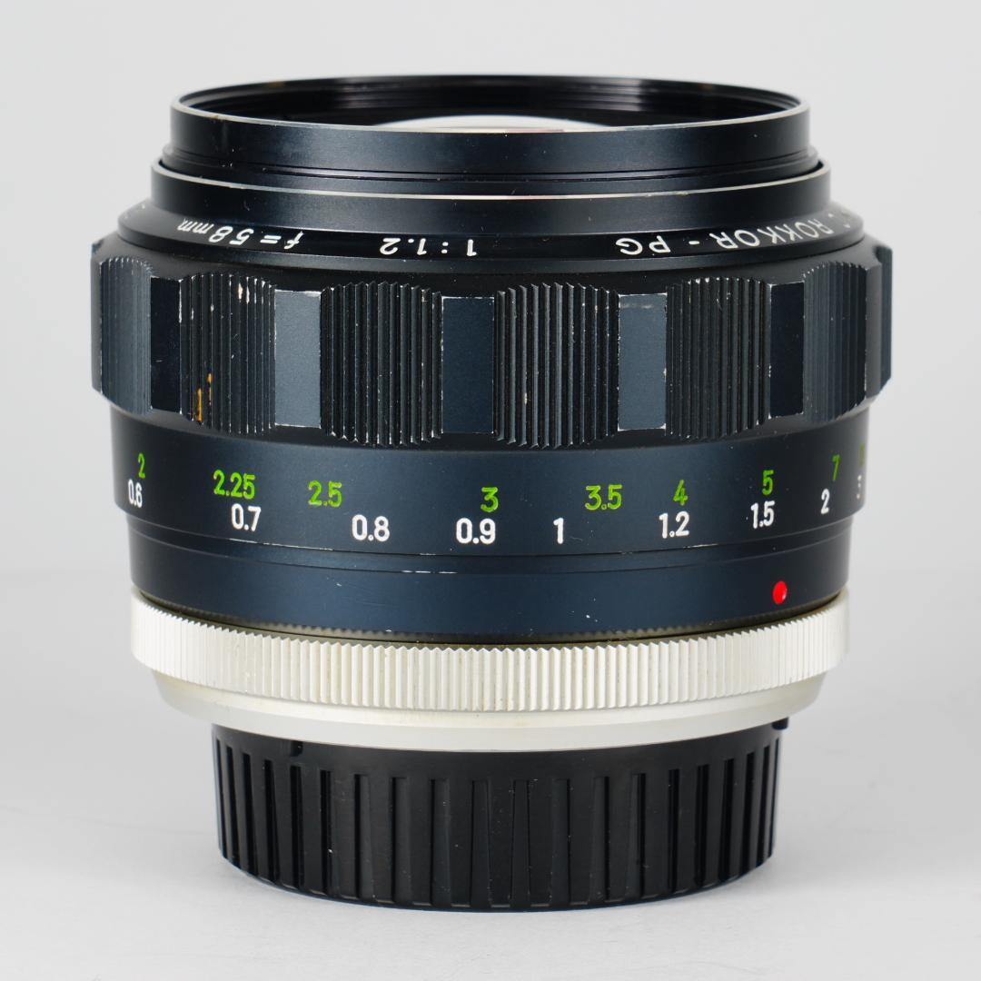鷹の目の名玉 ミノルタ MC ROKKOR-PG 58mm F1.2 186