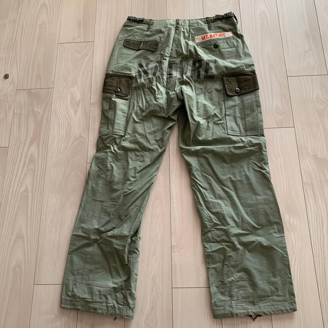 寺門ジモン/ネイチャージモン　ミリタリーカーゴパンツ　GODWIND別注/日本製