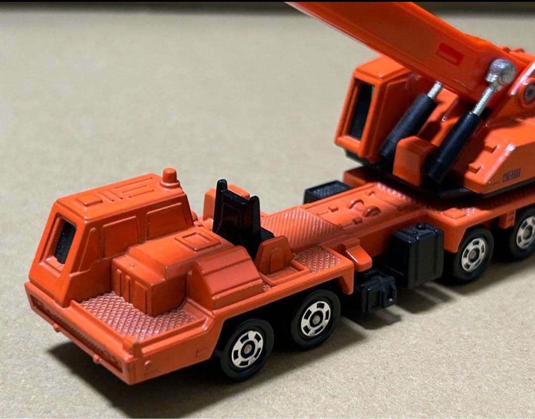 ロングトミカ L5 多田野 ハイドロクレーン TG-452 オレンジ