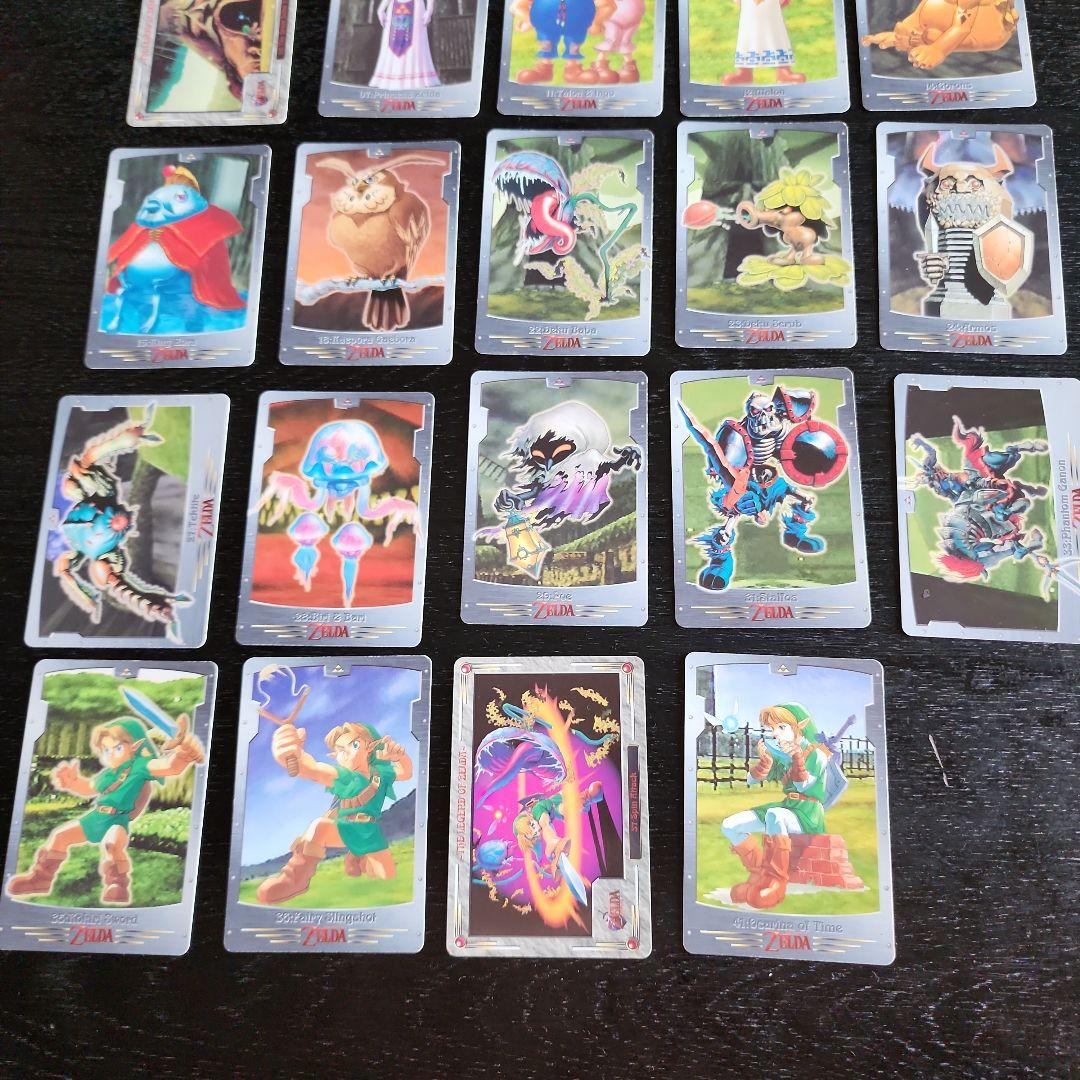 ゼルダの伝説　時のオカリナ　カードダスセット