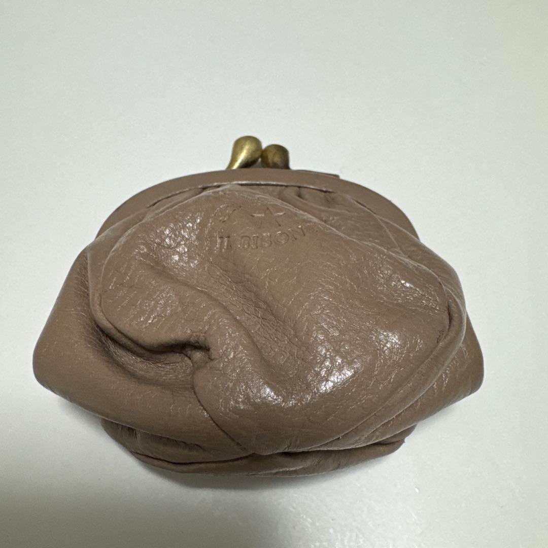 m*u様 IL BISONTE イルビゾンテ　がま口財布
