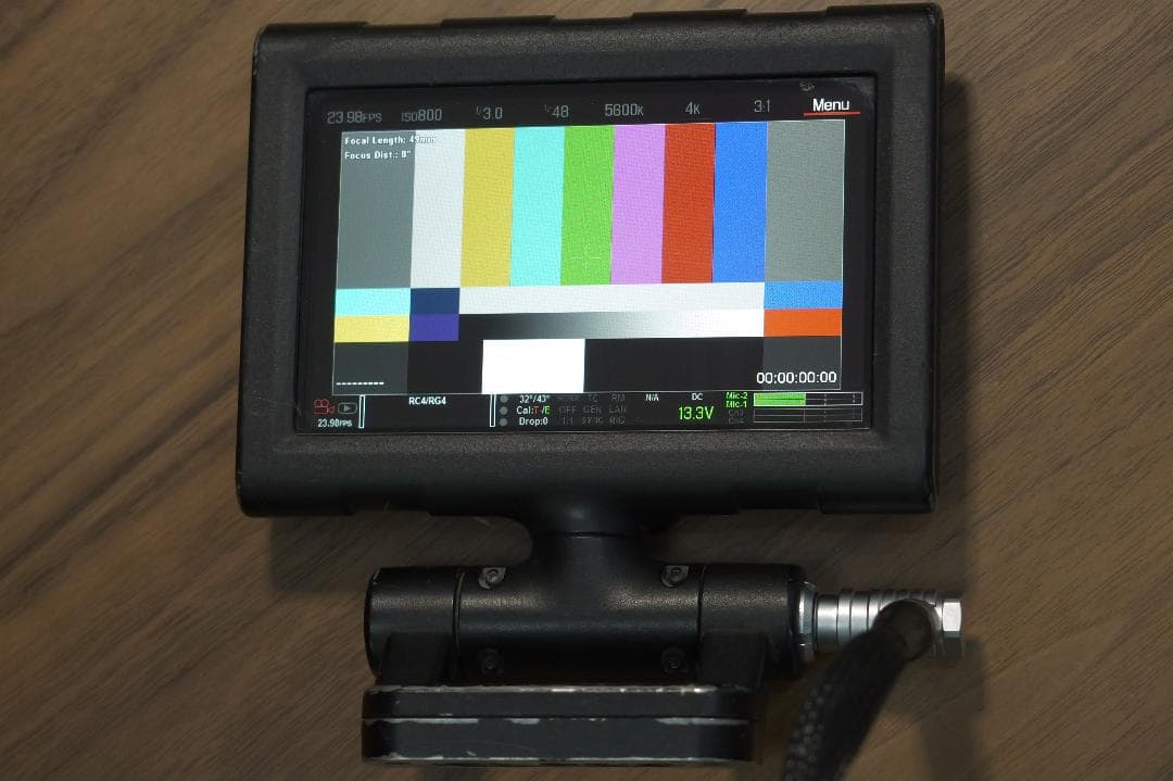 業務用カメラRED DSMC1(EPICなど)用モニター RED PRO 5.0