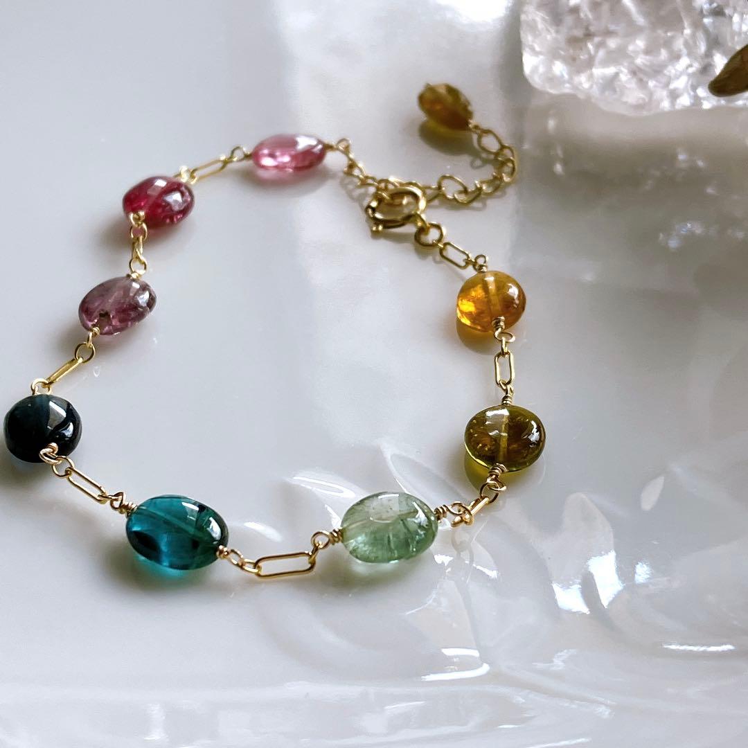 Kaya様専用◇マルチカラートルマリンチョーカー✧合成