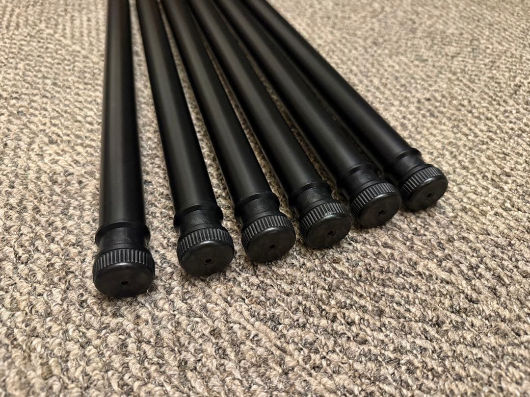 Snow peak IGT ブラック 400脚 雪峰祭限定 3セット6本セット