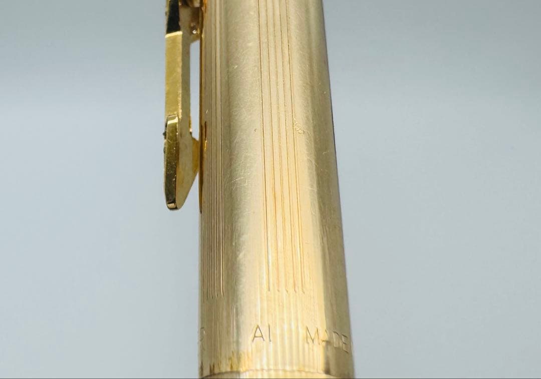 ☆再値引き☆ Parker ゴールドボールペン ダイヤ13石 希少 特注モデル