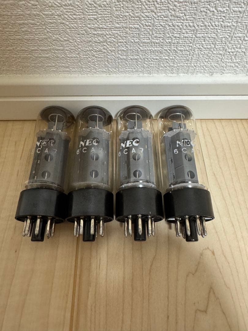 D*r様 NEC 6CA7 真空管 4本セット 箱付き 動作未確認 2026年