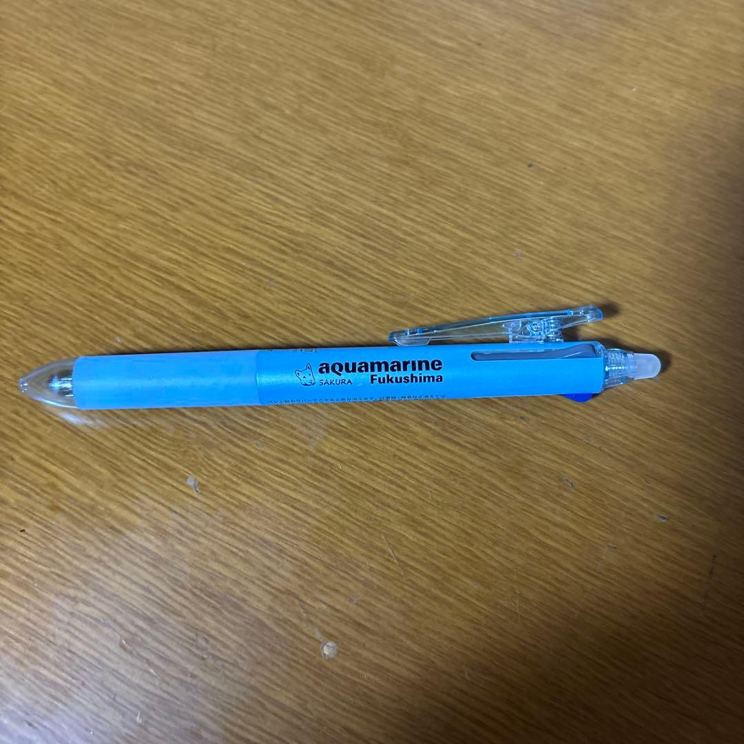 アクアマリンふくしま aquamarineふくしま多色ボールペン おまけ付き