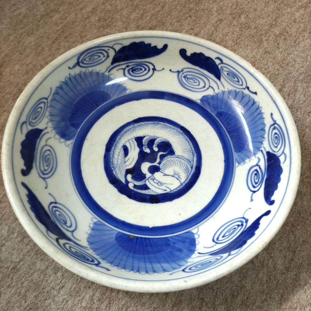 古伊万里 なまず図 皿 D538 - メルカリ