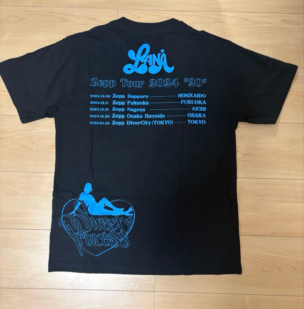 LANA ファンクラブ限定くじ 2024ZeppツアーTシャツ - メルカリ