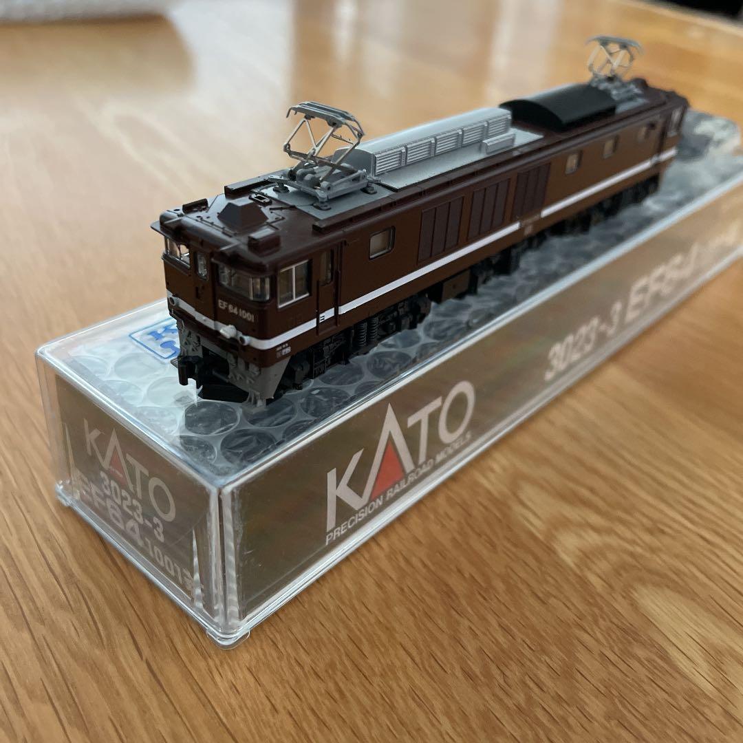 美品】KATO 3023-3 EF64 1001茶②
