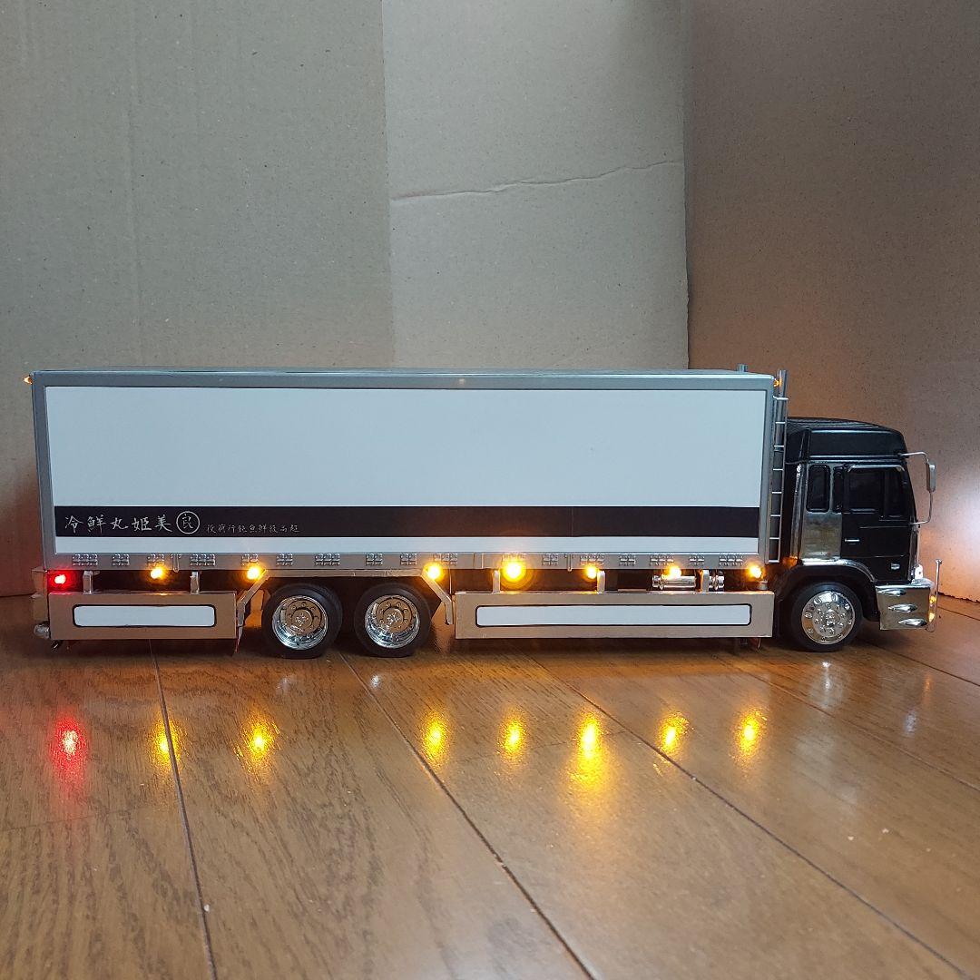 日野プロフィア○デコトラのラジコン○ほぼ自作○電飾装備！