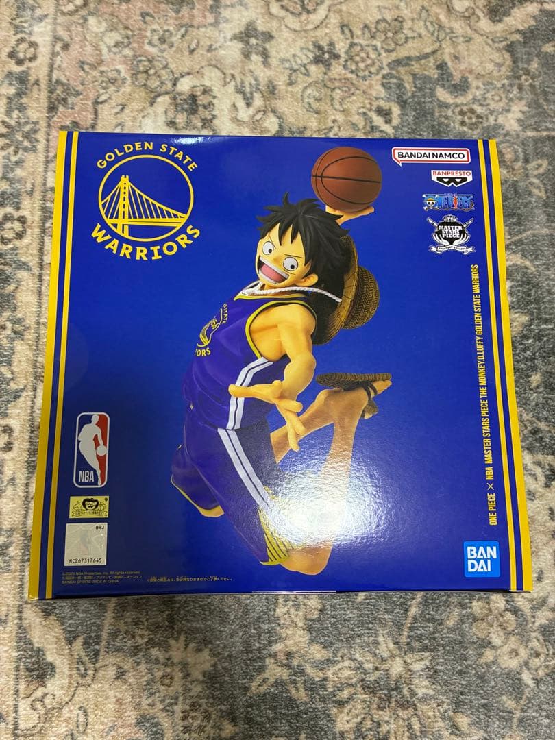 新品 ワンピースベースショップ NBA ウォーリアーズ ルフィ フィギュア