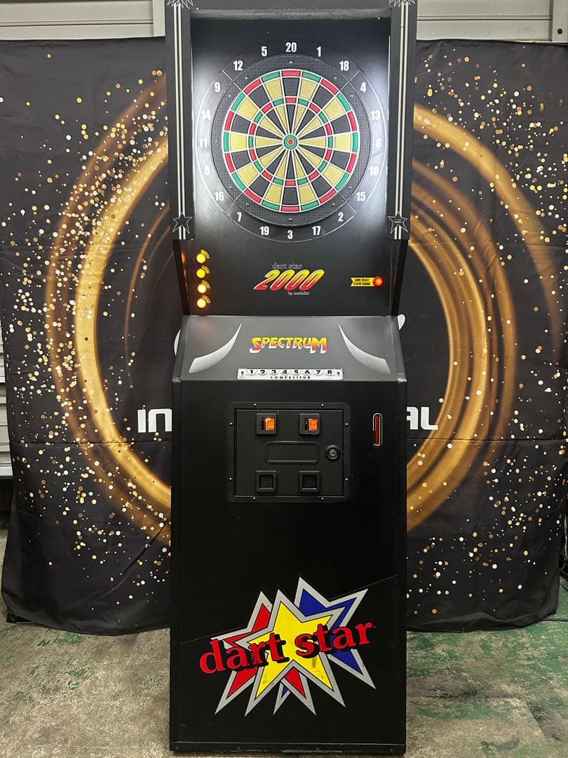 メダリスト社製業務用ダーツマシン特大液晶モニター搭載