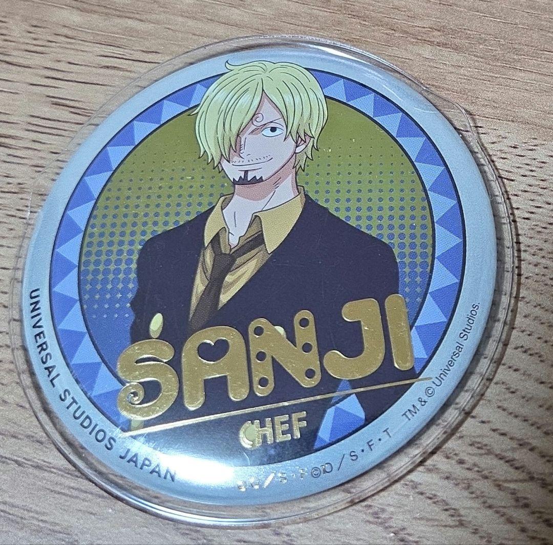 ワンピース USJ 缶バッジ サンジ - メルカリ