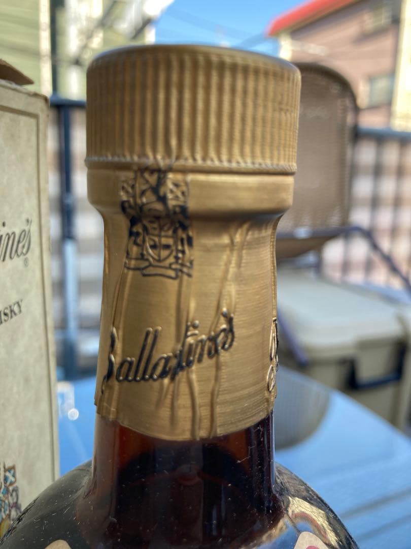 古酒 特級バランタイン30年金キャップ 液面良好！