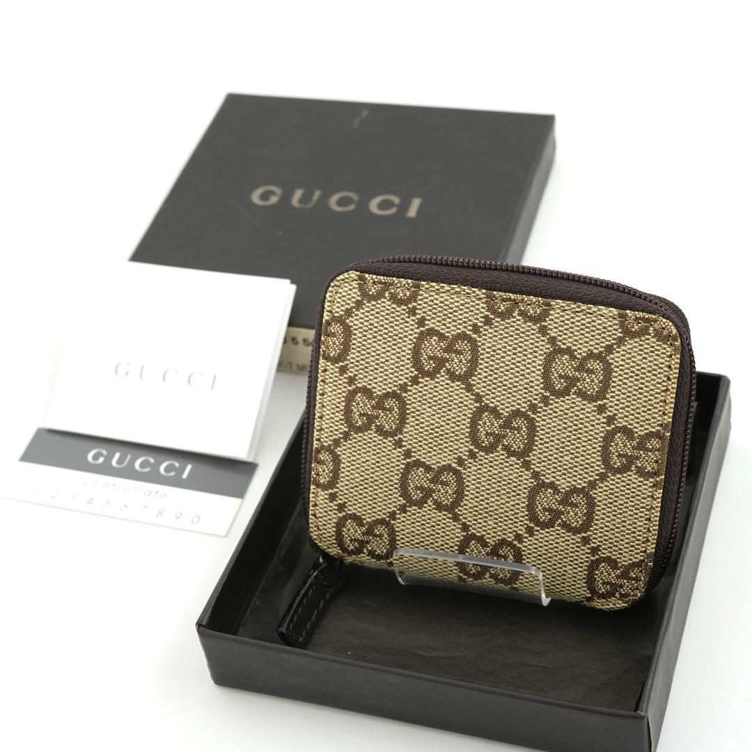 ✨新品未使用・箱付き✨　GUCCI ケース　小銭入れ　インターロッキング