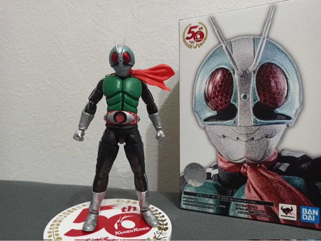 [激安]S.H.Figuarts真骨彫製法 仮面ライダー新1号 50周年記念