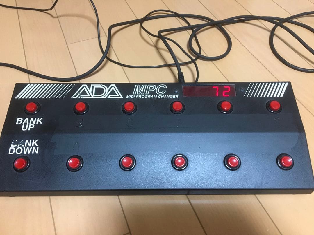ADA MP1&5ハーモナイザー&パワーアンプMIDIペダルのセット