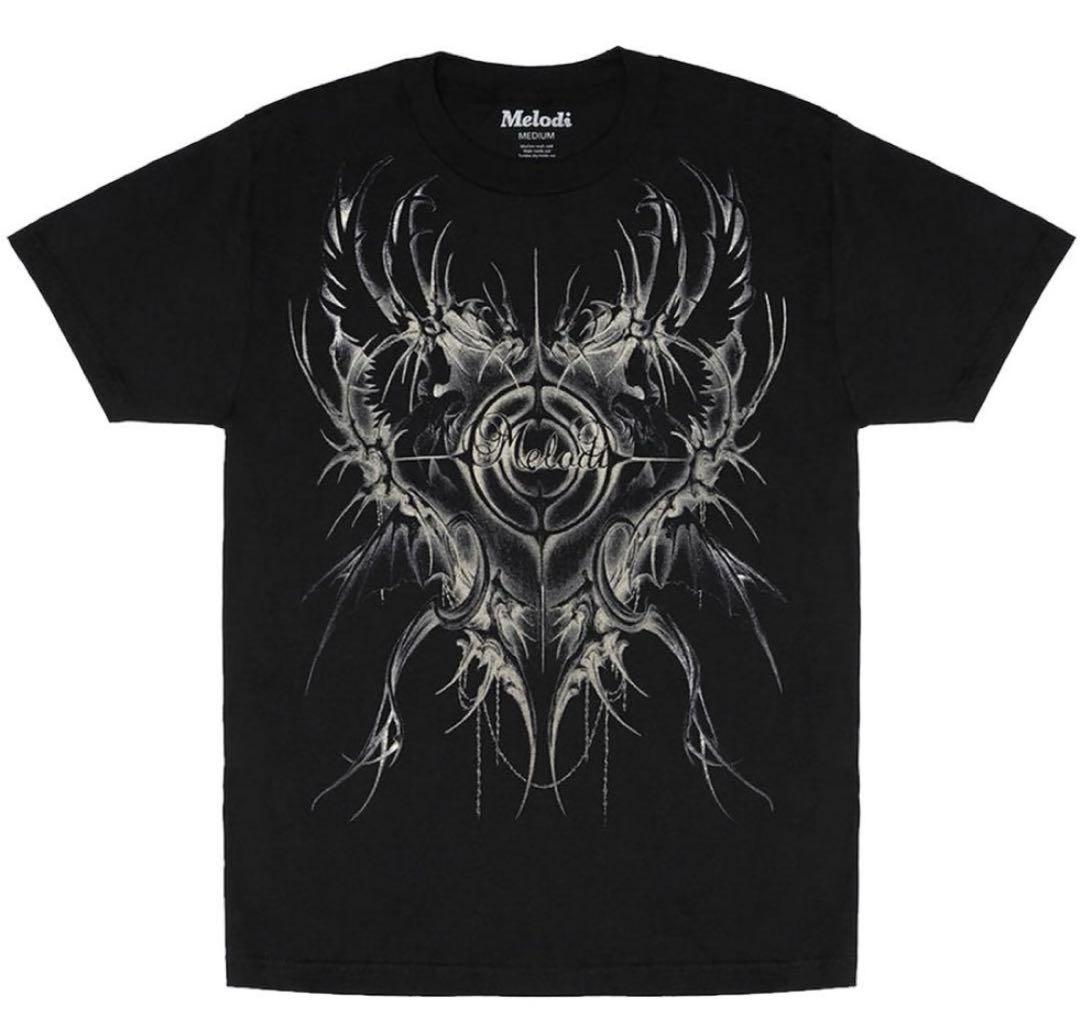 EC Melodi Hollow T-Shirt ブラック [M]