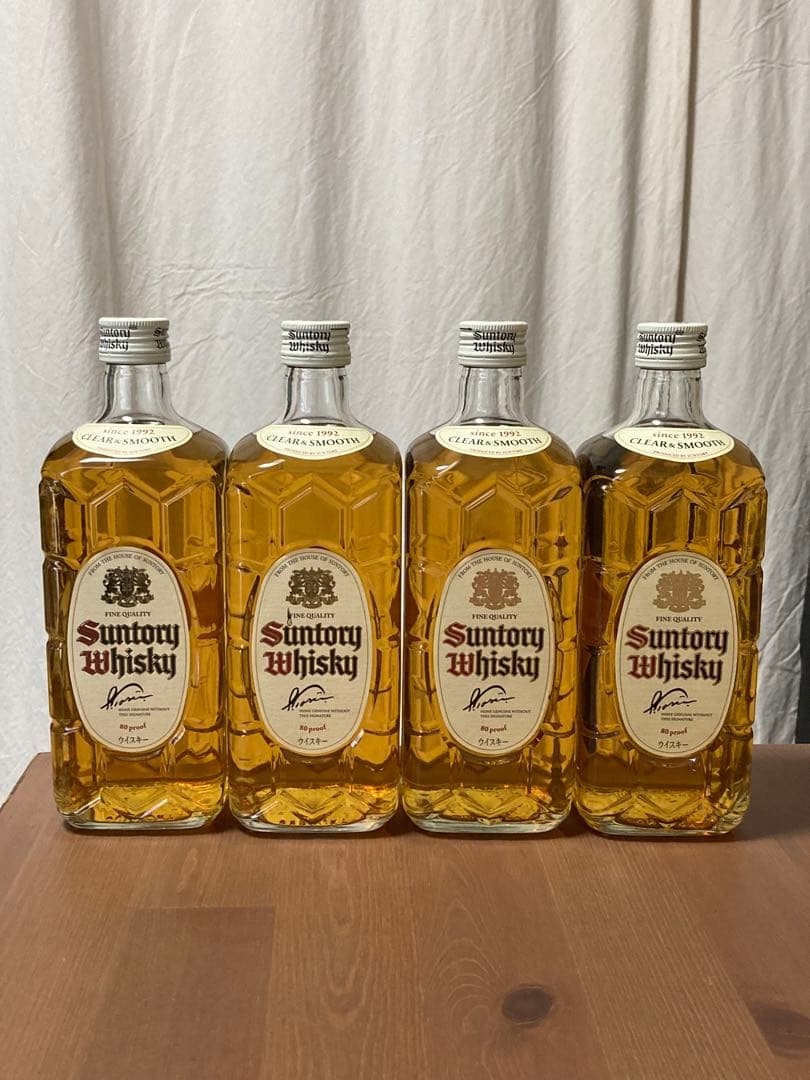 サントリー 白角 ウイスキー 4本セット 飲料・酒